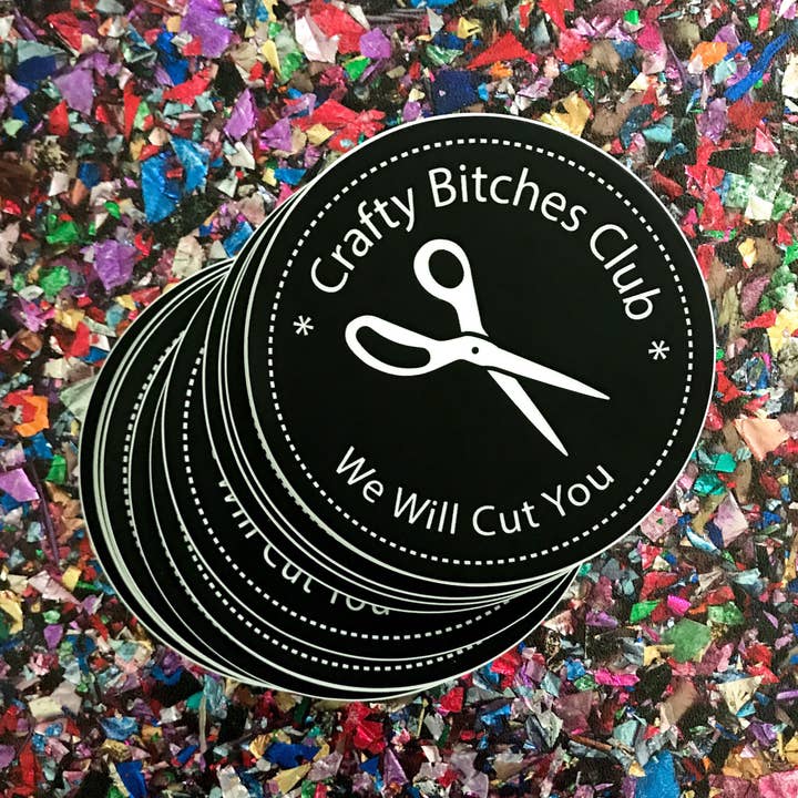 Art School Dropout - Wholesale Sticker - Crafty Bitches Club Vinyl Sticker