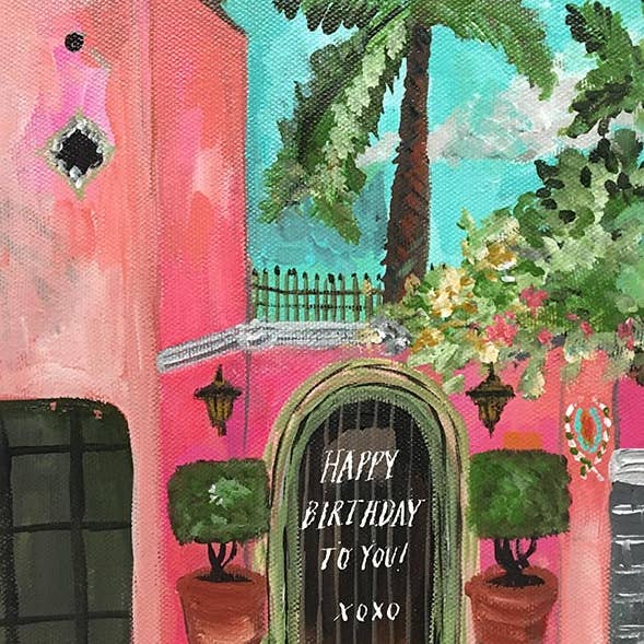 Carpe Diem Papers - Wholesale Birthday Card - Birthday Hacienda Rosa Greeting Card