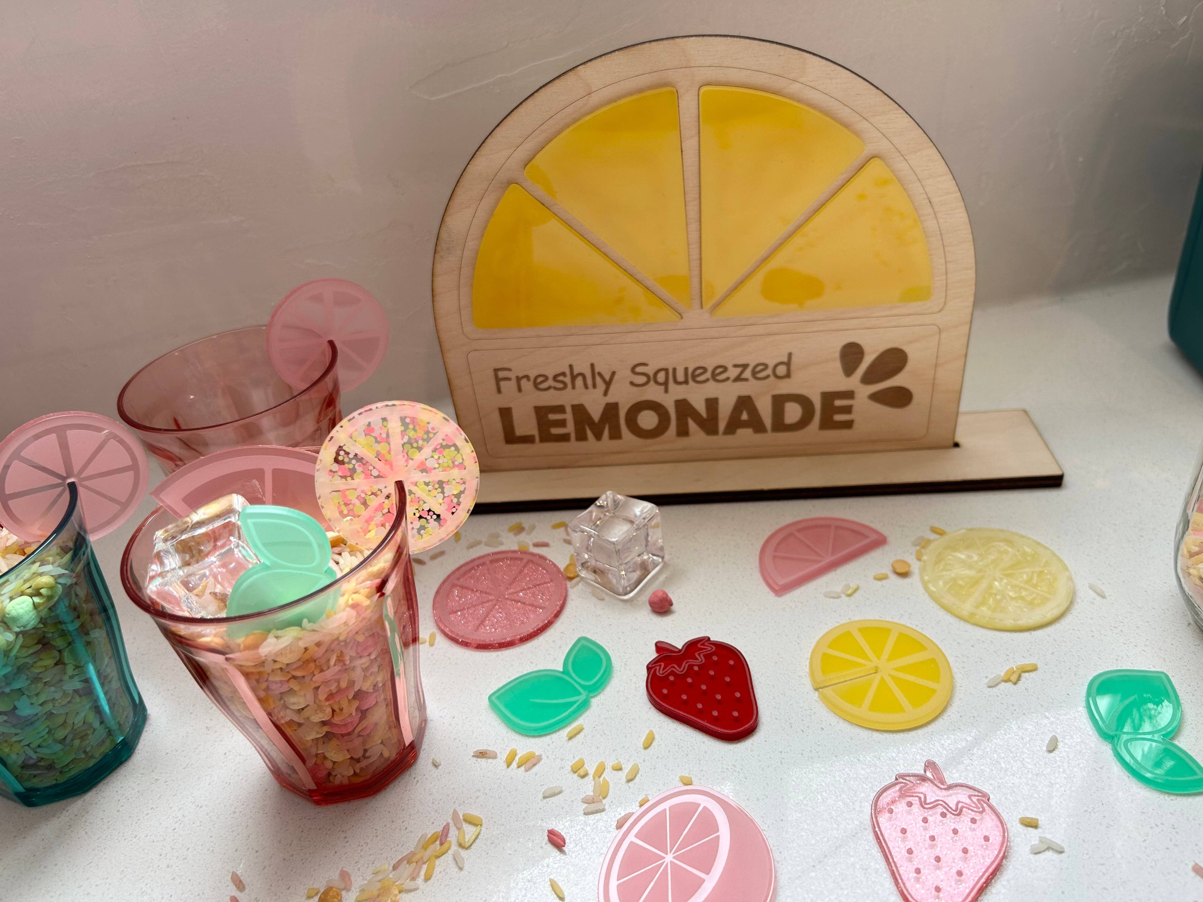 Stars and Sensory – wholesale Toy set – Kids – Lemonade Sensory Filler2
