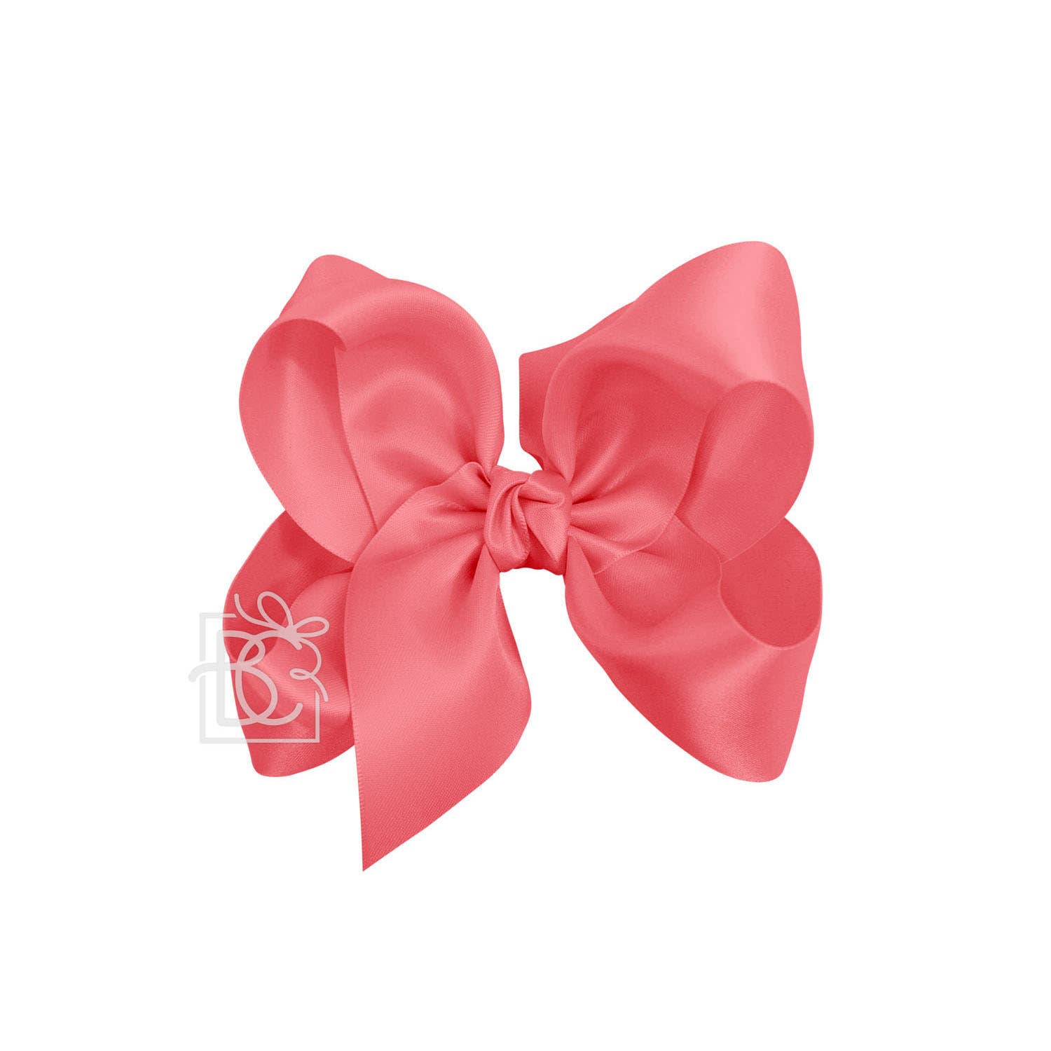 Beyond Creations, LLC - Wholesale Hair Bow - Kids - SATIN BOW ON CLIP104