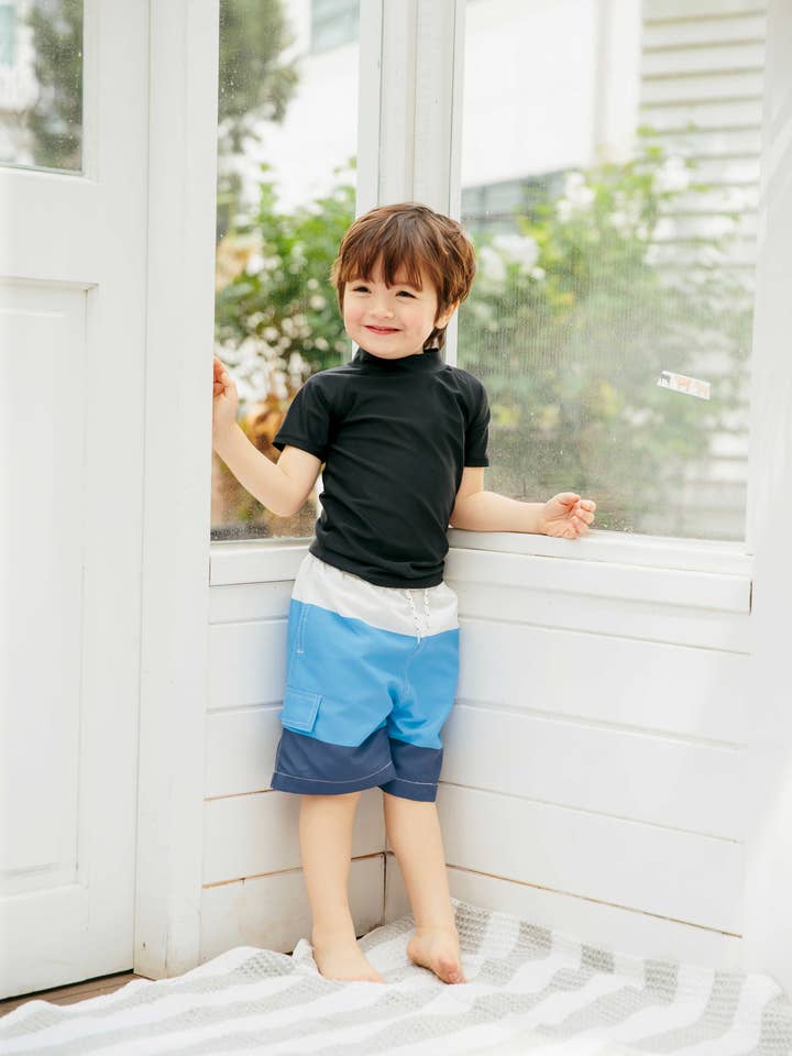 Duke Blue Bathers Boy Swim Trunks Shorts for wholesale on Faire