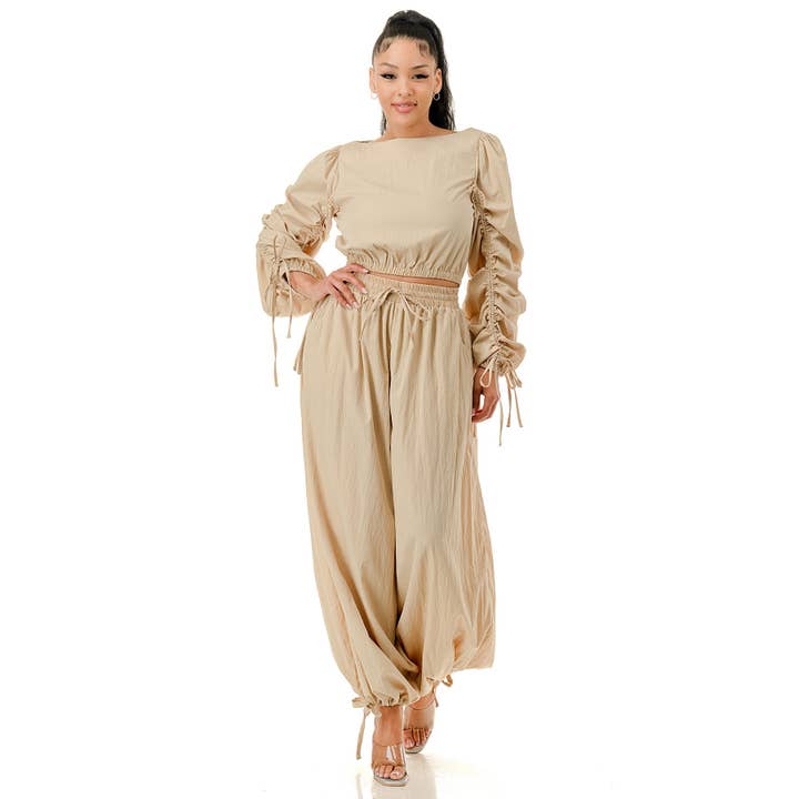 SNØREBÅND DRØMME BALLONBUKSER SÆT for engroshandel hos Esmeray Clothing