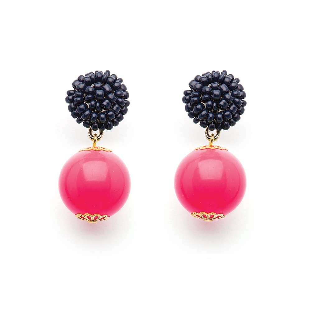 Fornash - Wholesale Dangle Earrings - Seed Bead Earrings - Candy - Pink4