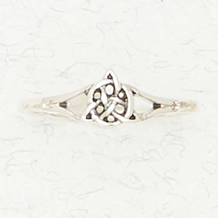 Sterling Silver Ring - Trinity Knot for wholesale by Nirvana LLC