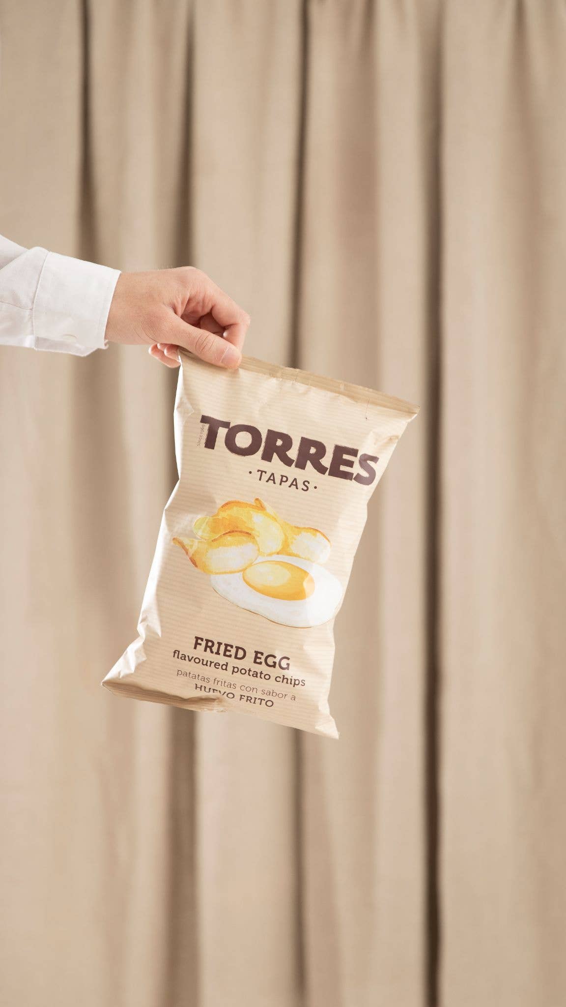 Patatas Torres - Wholesale Chips - Torres Tapas Fried Egg Flavor Potatoes 40G2