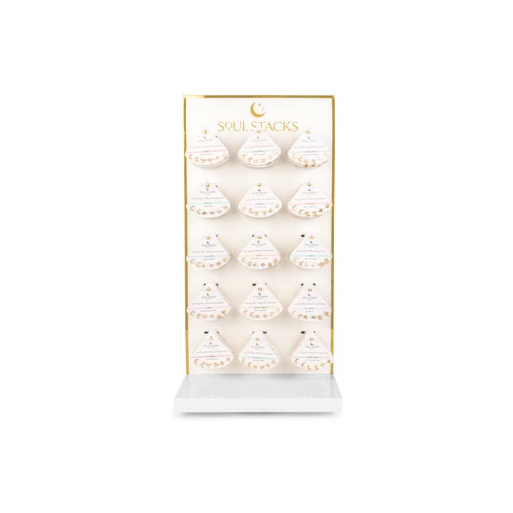 DM Merchandising - Wholesale Stud/Post Earrings - Soul Stacks Star Sign Mix & Match Earring Stacks Assortment2