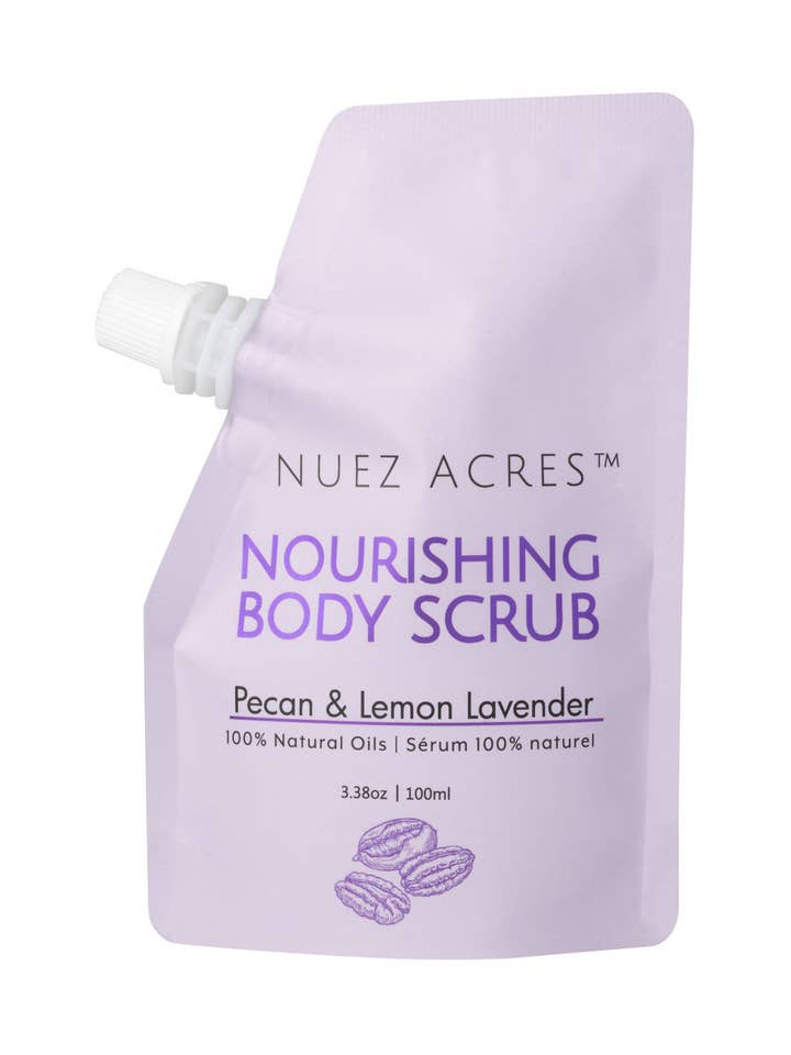 Nuez Acres® Pecan Body Scrub – Gentle Exfoliation
for wholesale by Nuez Acres