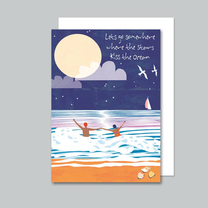 Love Card - Nuoto notturno per la vendita all'ingrosso da parte di Lou Mills