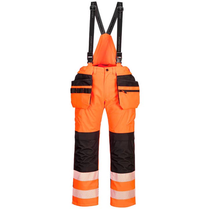 PW3 Hi-Vis Rain Trousers for wholesale by Atomic Workwear