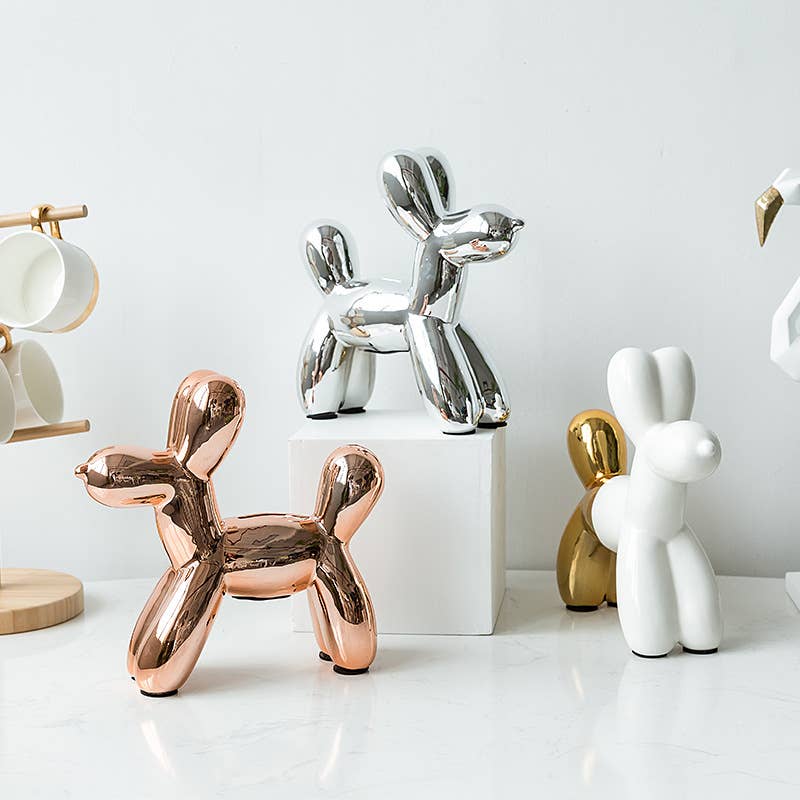 Creative Gifts International Inc. - Wholesale Money/Piggy Bank - Balloon Dog Bank Rose Gold3