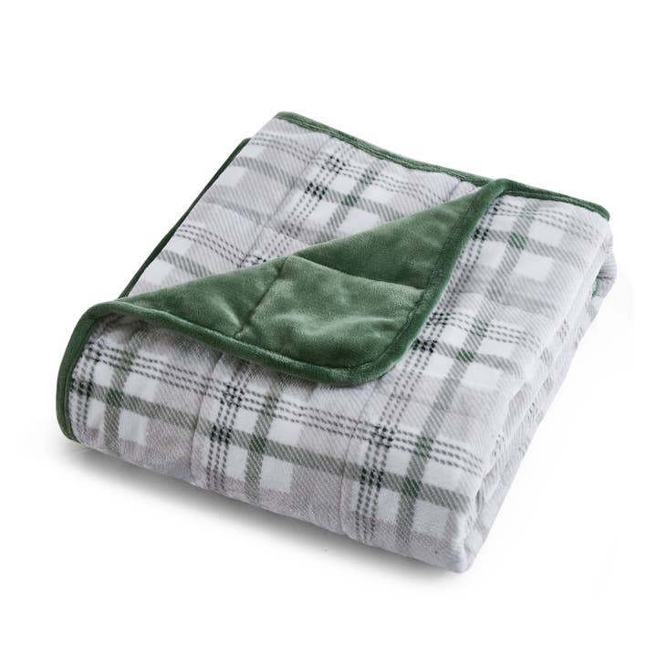 Sutton Home Fashions LLC - Wholesale Throw blanket - Dreamnest Velvet to Velvet Weighted Throw Blanket43