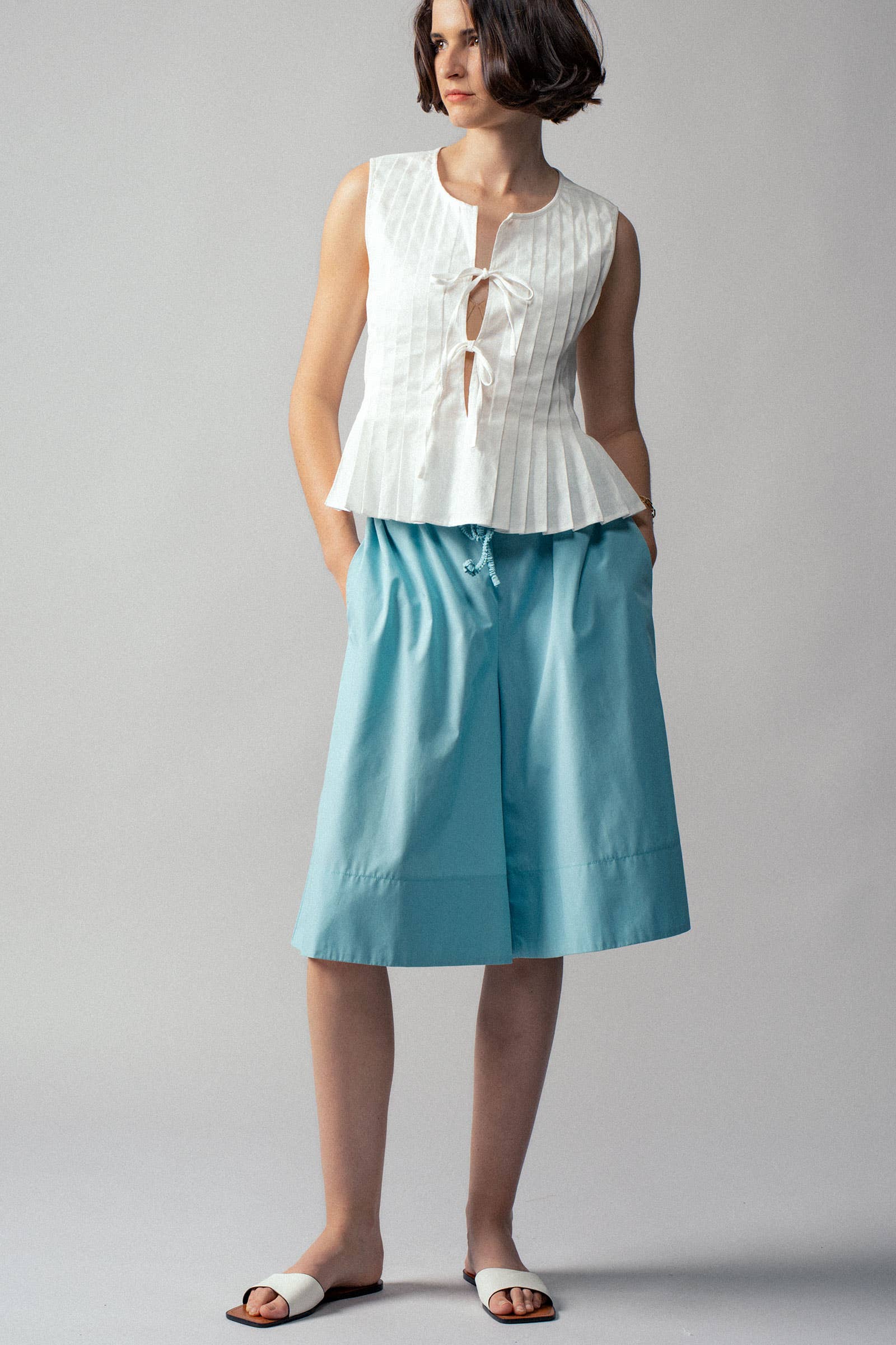 Urban Daizy - Wholesale Shorts - Women's - Lightweight Airflow Drawstring Shorts17