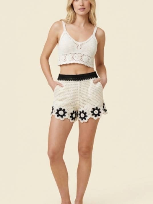 w258 noir taille unique en crochet para venta al por mayor de Lilie Rose