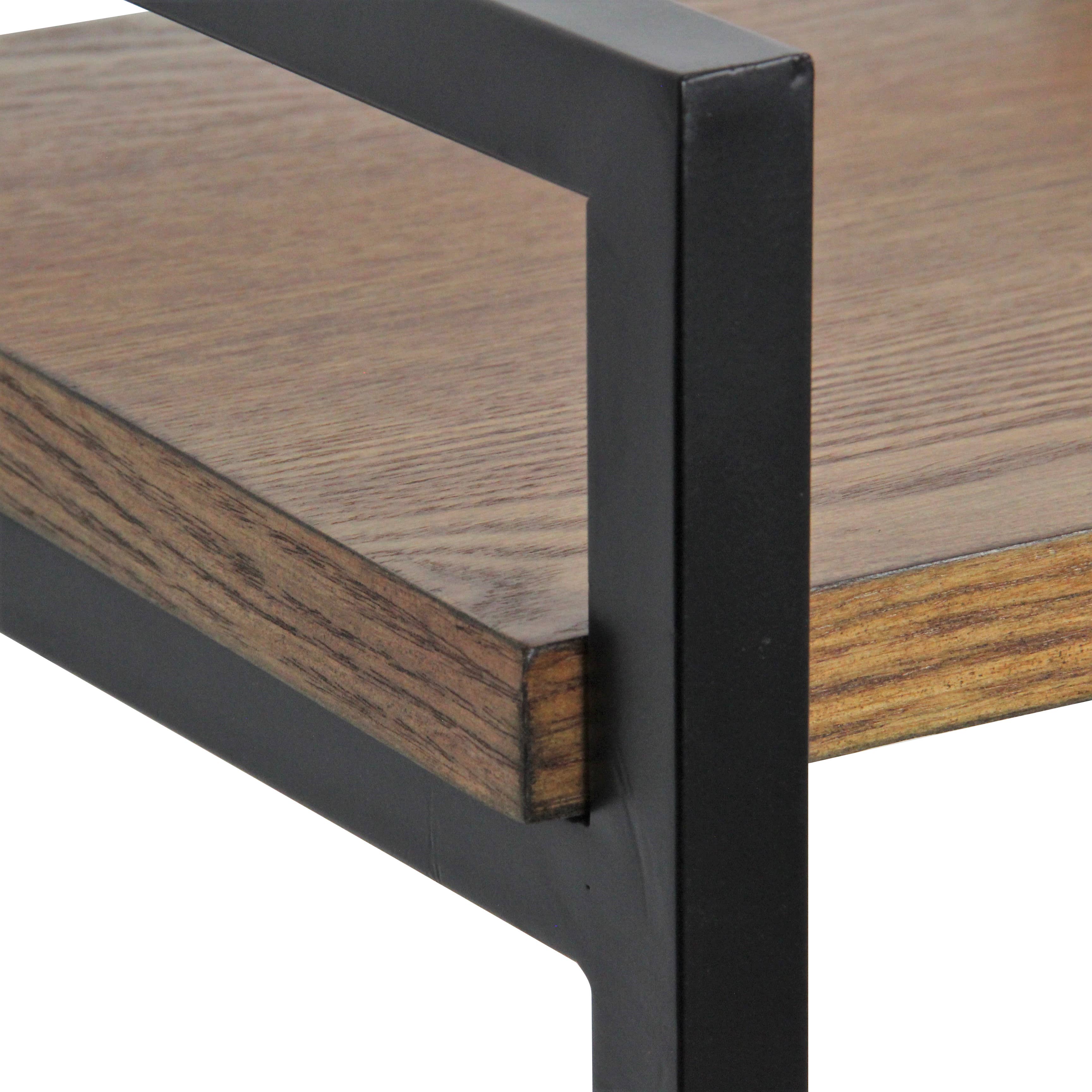 Cheungs Home Decor - Wholesale Free Standing Shelf - Lauxel Metal Framed Wood Shelf17