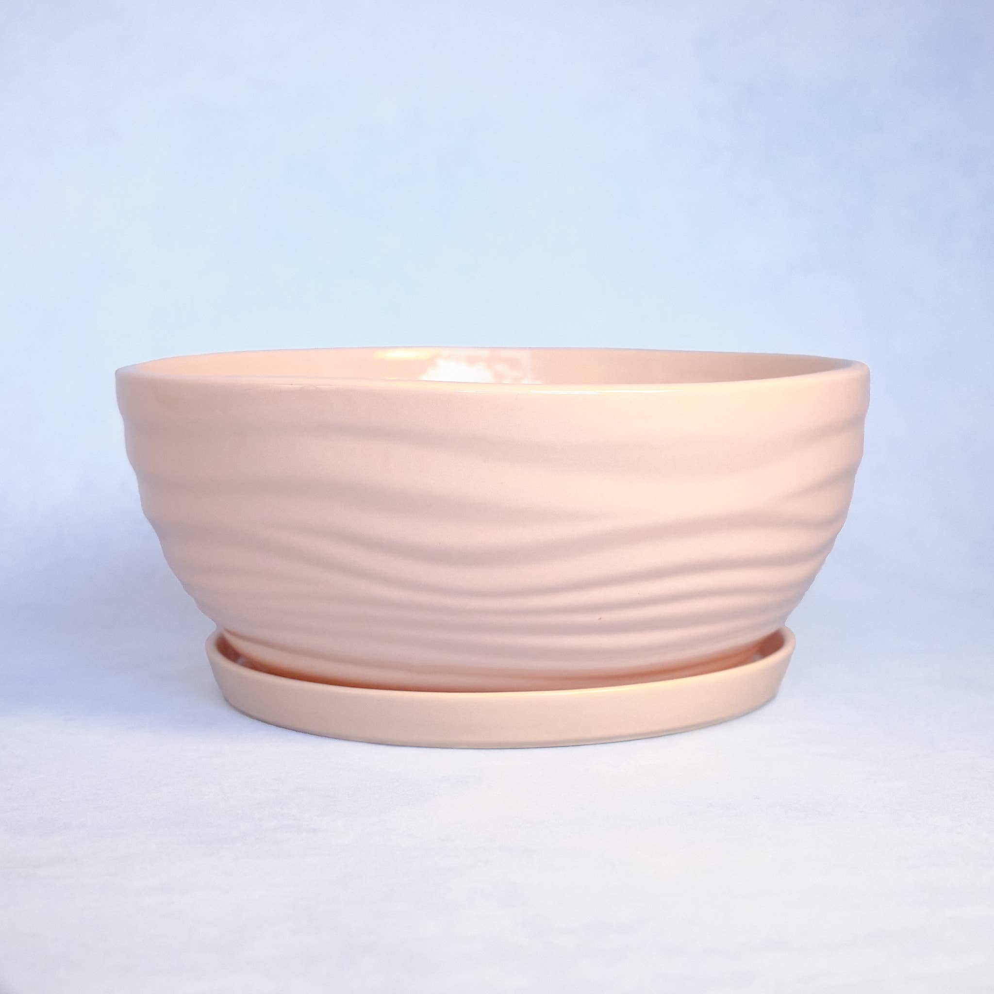 The Green Vibe - Wholesale Plant Pot - Large round pot with saucer | Bonsai and arrangements3