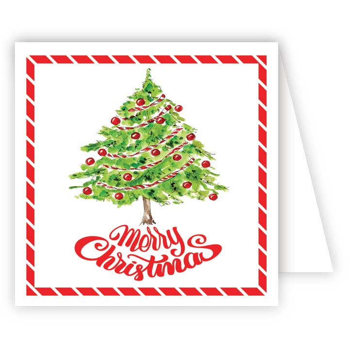 Carte de coffret pour sapin de Noël pour la vente par RosanneBeck Collections