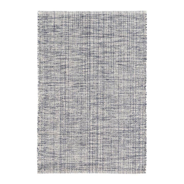 Marled Handwoven Cotton Rug | Indigo for wholesale by Annie Selke