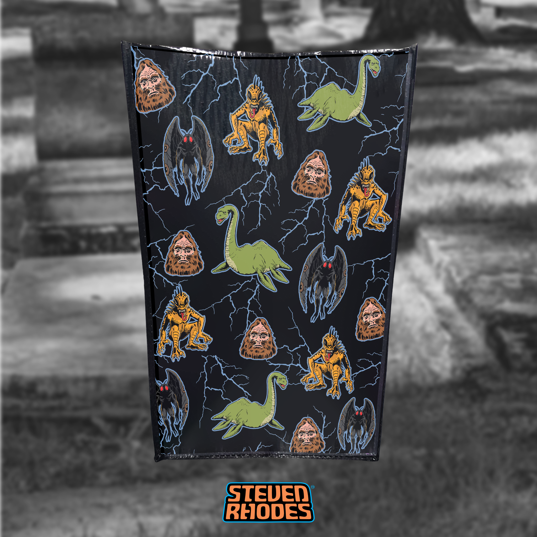 Snark Totes - Wholesale Grocery/Shopping Bag - Cryptozoology for Beginners Grocery Tote2