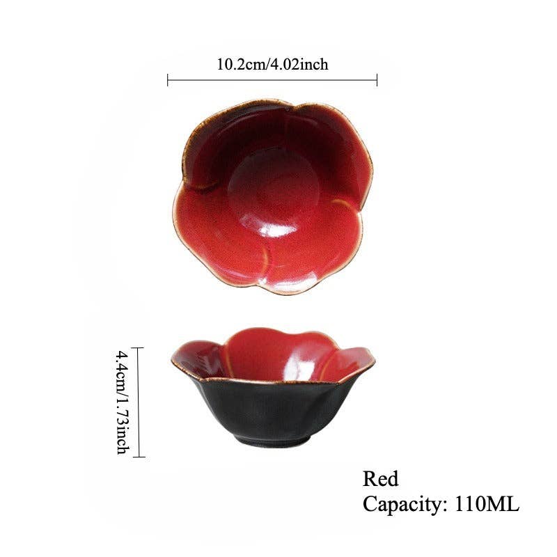 Gohobi （We cover U.S. import duties） – wholesale Bowl – Gohobi Floral Edge Ceramic Bowl4