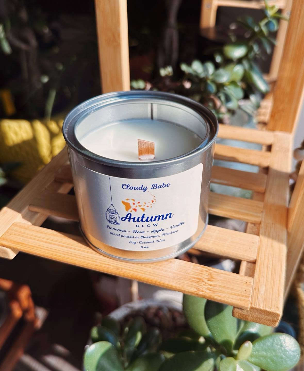 Cloudy Babe - Wholesale Travel Candles - Autumn Glow Candle1