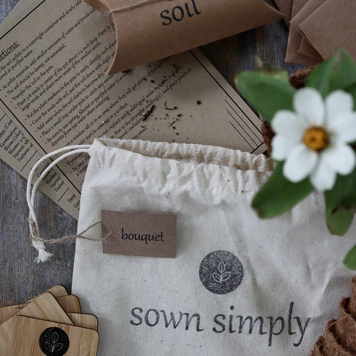 Bouquet Garden Kit of 3 for wholesale by Sown Simply