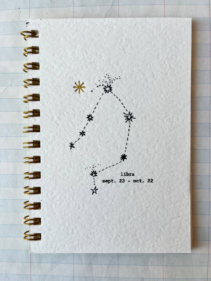 Set completo di quaderni Zodiac Constellations per la vendita all'ingrosso da parte di Parcel