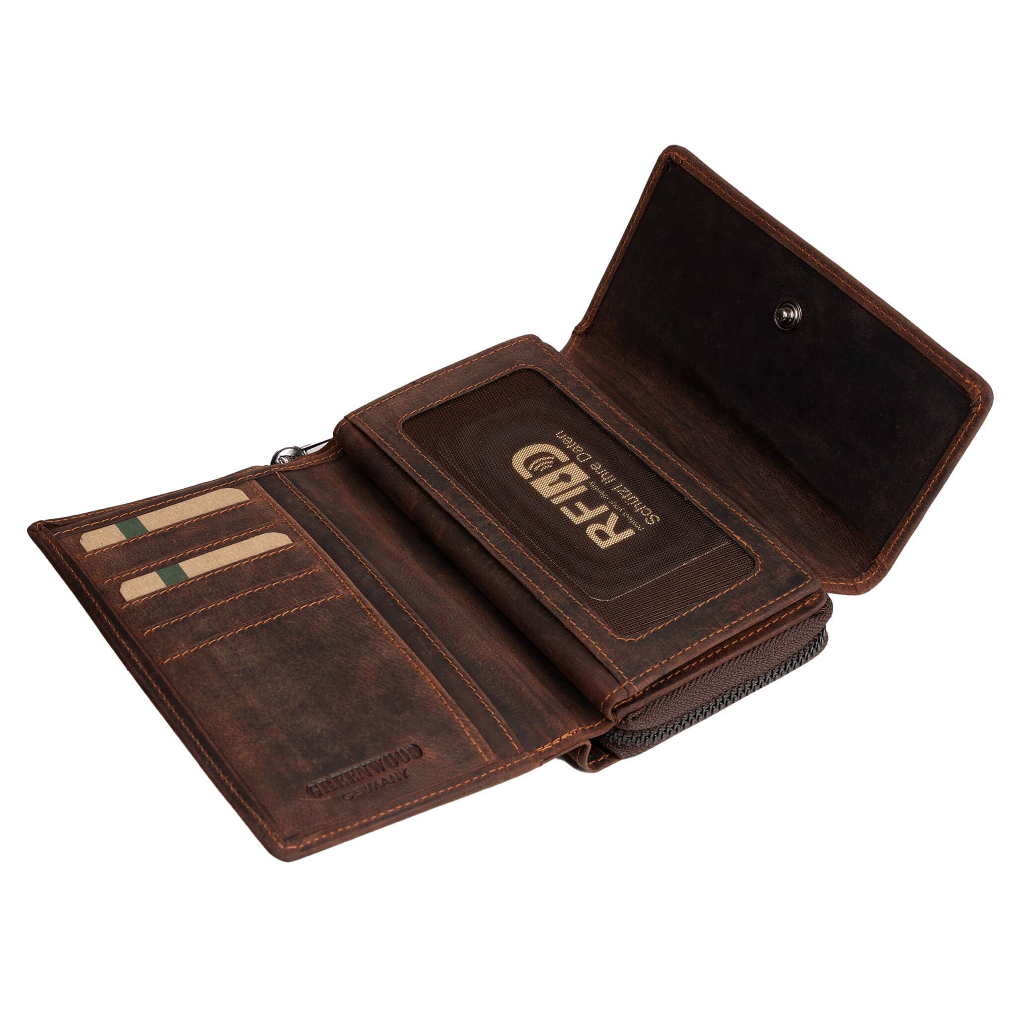 Greenwood - Wholesale Wallet - Women's - Miko leather wallet for women with many card slots purse27