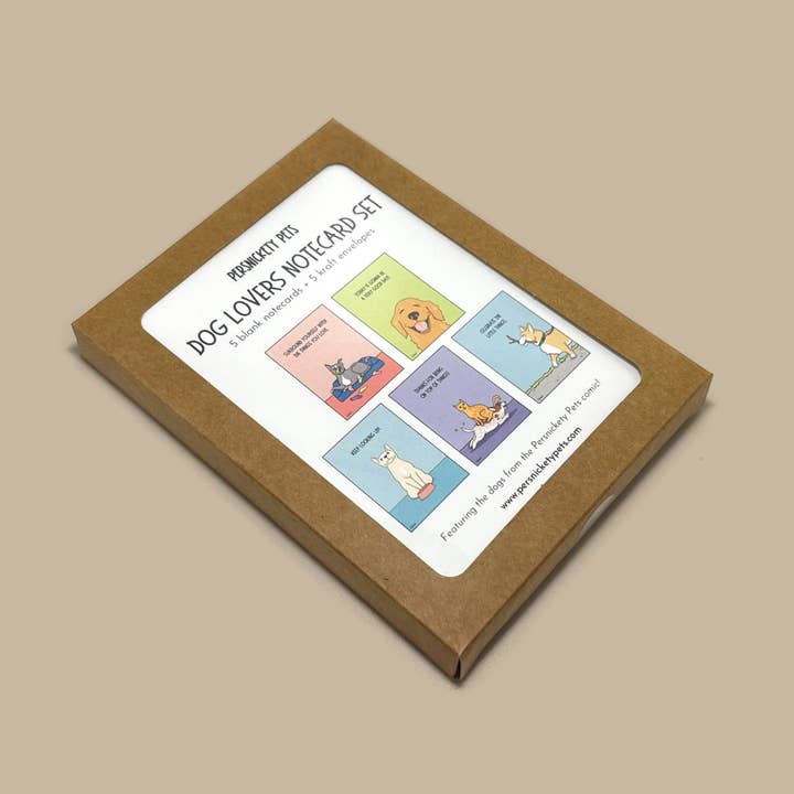 Dog Lovers Notecard Set for wholesale by Persnickety Pets