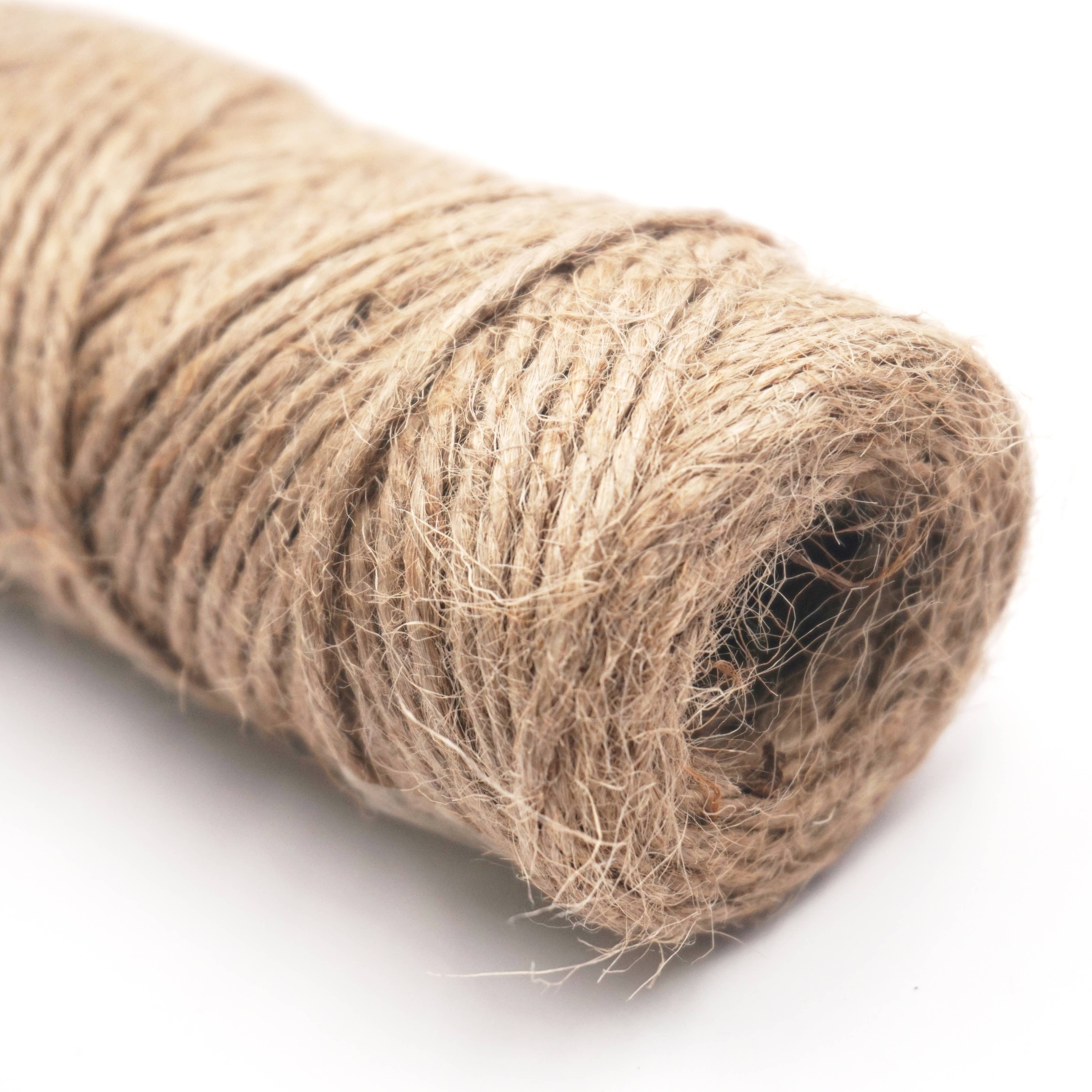 Angels Craft - Wholesale Craft Supplies - Natural Jute Cord, 42yd 1-ct2