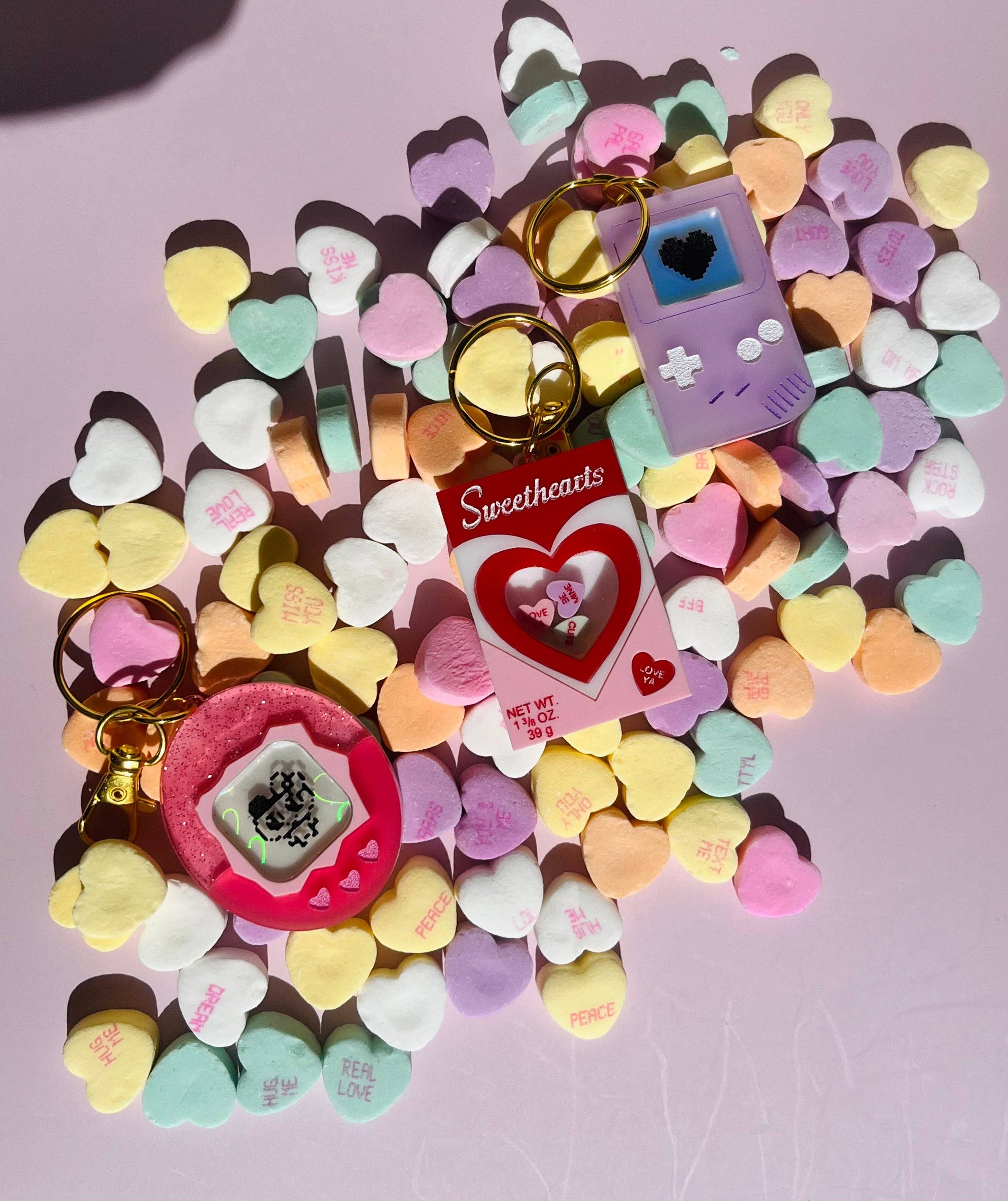 Studio Nena - Vente Porte-clés – femme - Porte-clés Tamagotchi Jelly Pink1