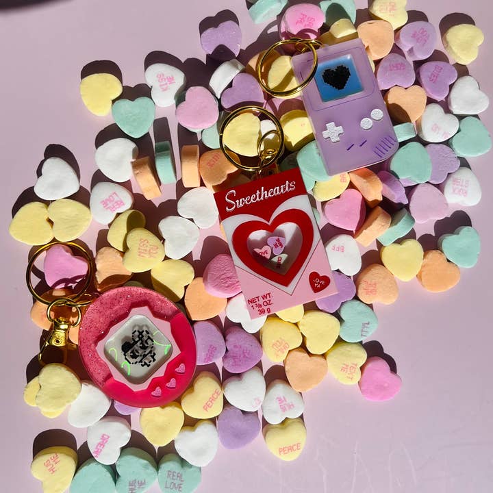 Studio Nena - Vente Porte-clés – femme - Porte-clés Tamagotchi Jelly Pink1