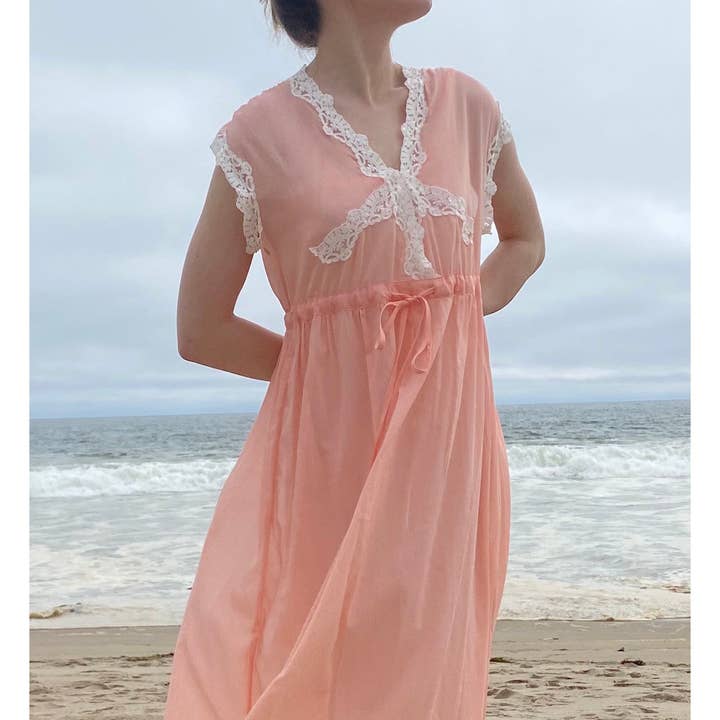 The Lisbeth Dress - Deco Coral and other Purchase Wholesale lace applique. Free Returns & Net 60 Terms on Faire trending on Faire.