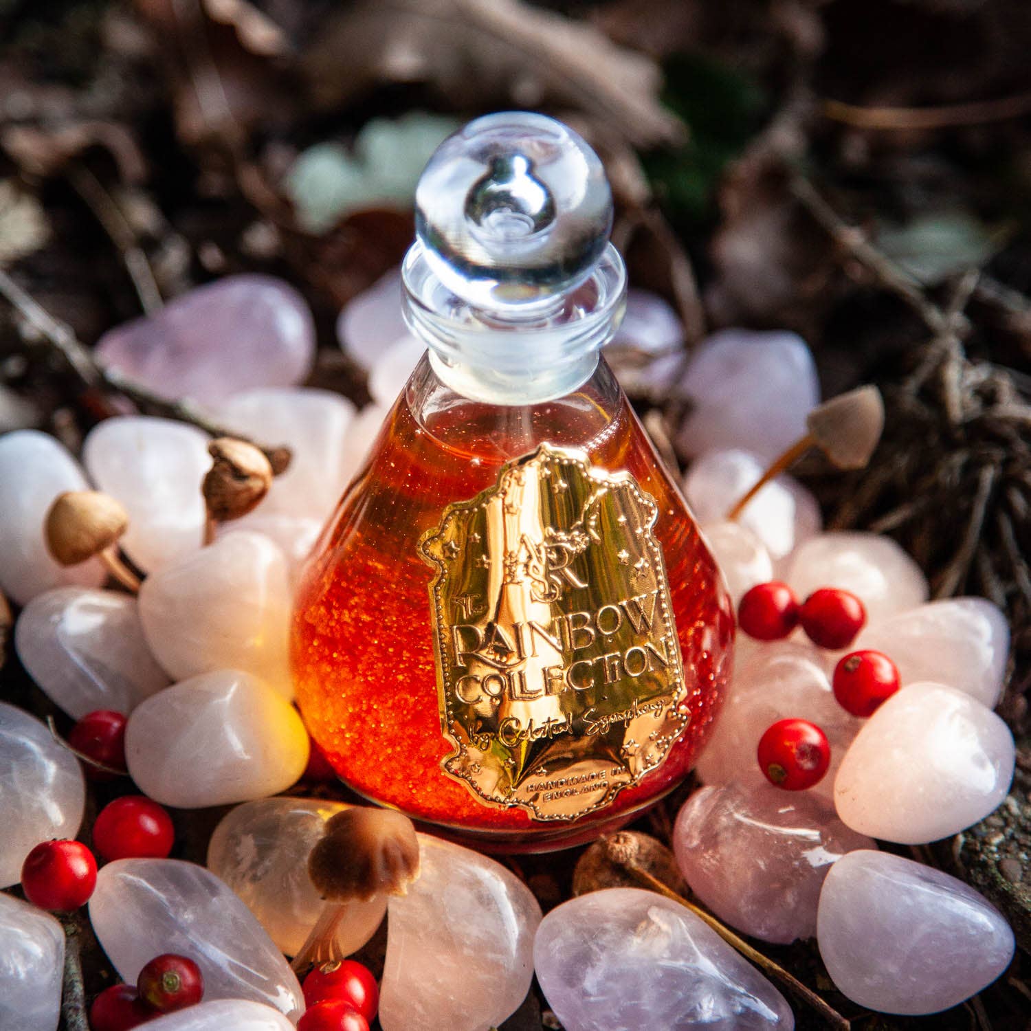 Celestial Symphony – wholesale Bad- och kroppsolja – Heartsong mousserande Chakra bad olja ros kanel Neroli2