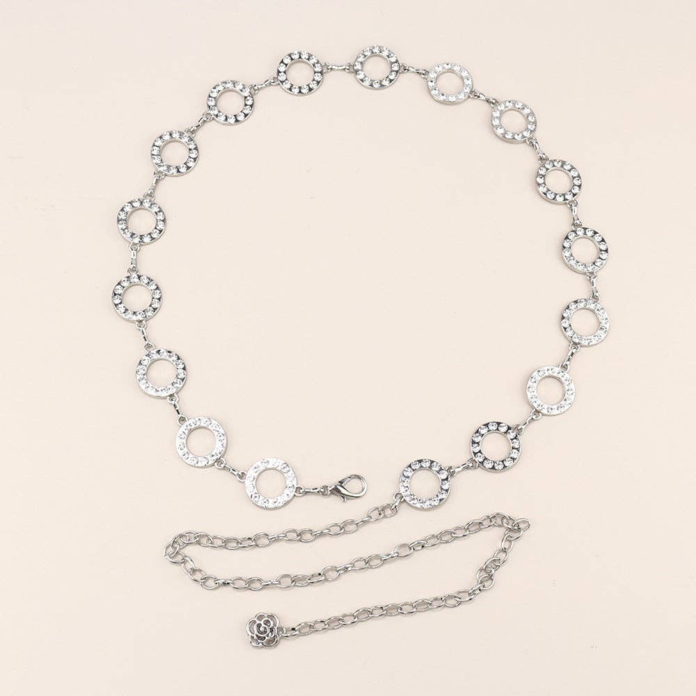 SALINA TRADING INC – Großhandel Gürtel – Damen – Metallkettengürtel mit Schmetterlings- und Herzdesign27