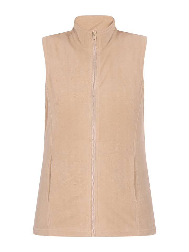 Sidona dames gilet van polyester Slim Fit (111601-001251) voor wholesale door MO Streetwear