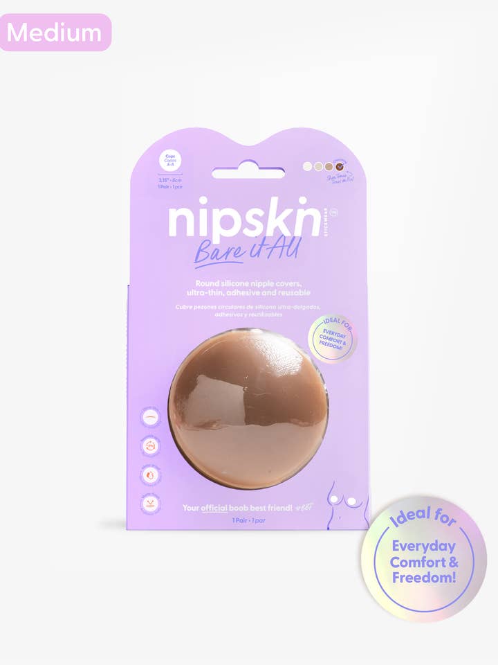 Nipskin Stickwear – Großhandel Brustwarzenabdeckung – Damen – Wiederverwendbare Silikon-Nippelabdeckungen - Nipskin