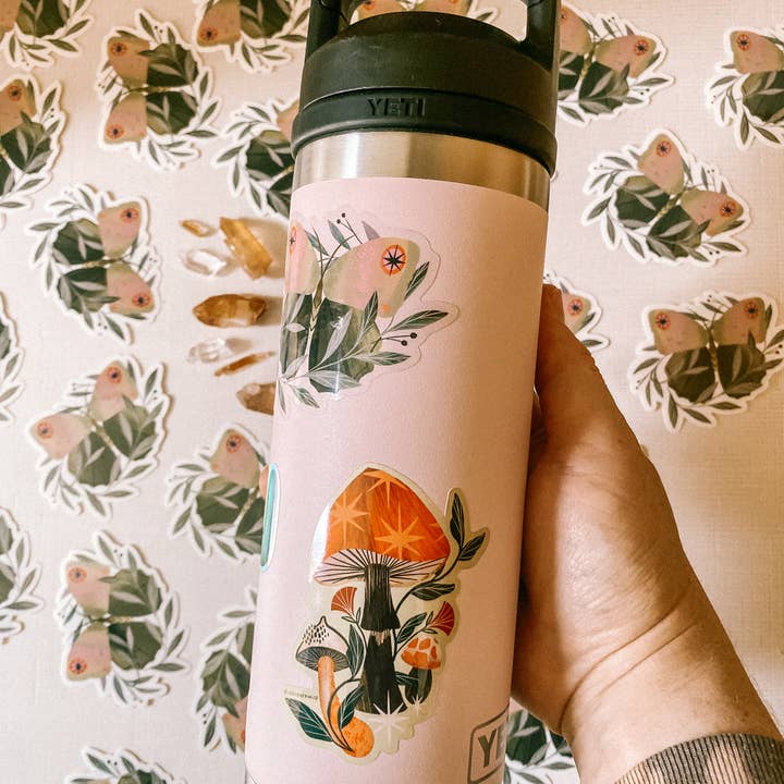 Lantern Print Co. - Wholesale Sticker - Mushy Sunset 3" Vinyl Sticker