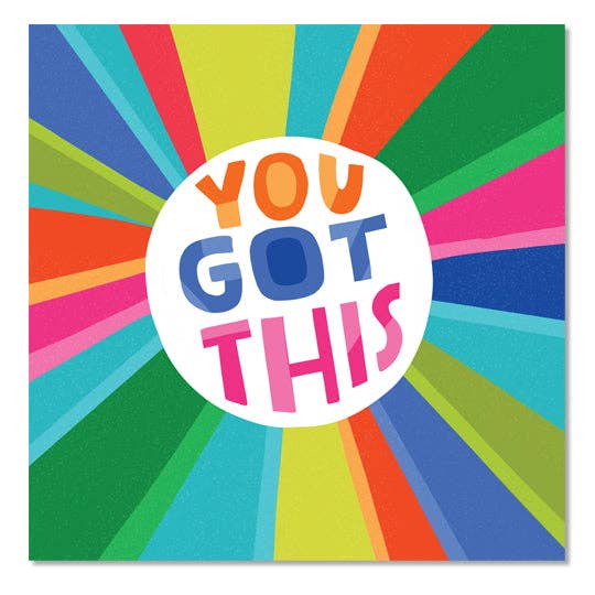 You Got This Square Sticker for wholesale by Barone and Co.