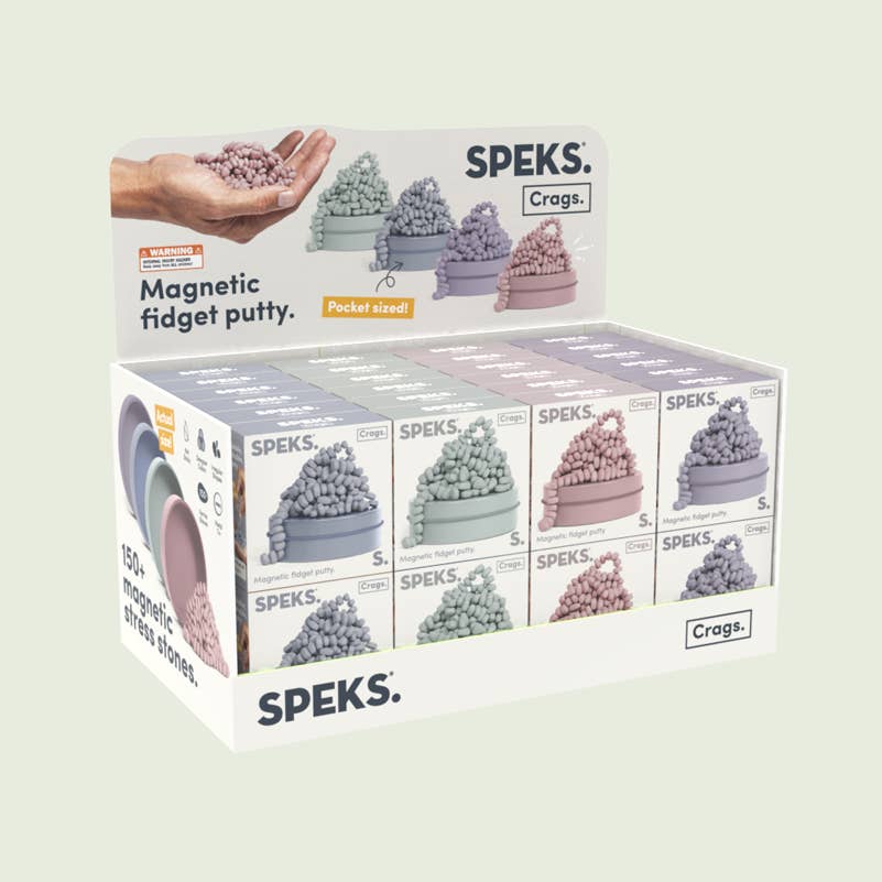 Speks - Wholesale Magnet - Mini Neutral Crags Assorted Case Pack