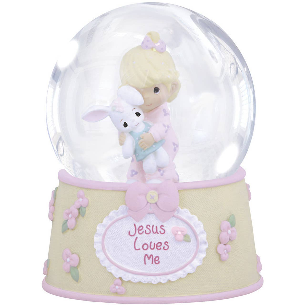 Precious Moments - Wholesale Snow Globe - Precious Moments Girl With Bunny Waterball1