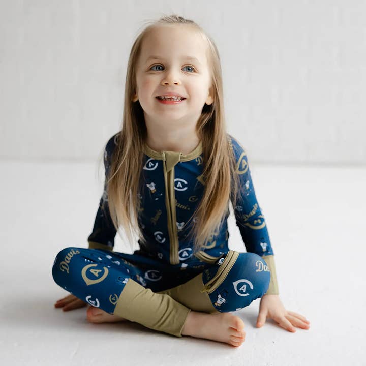 UC Davis Aggies Zippy One-Piece for wholesale by Tailgate Tikes