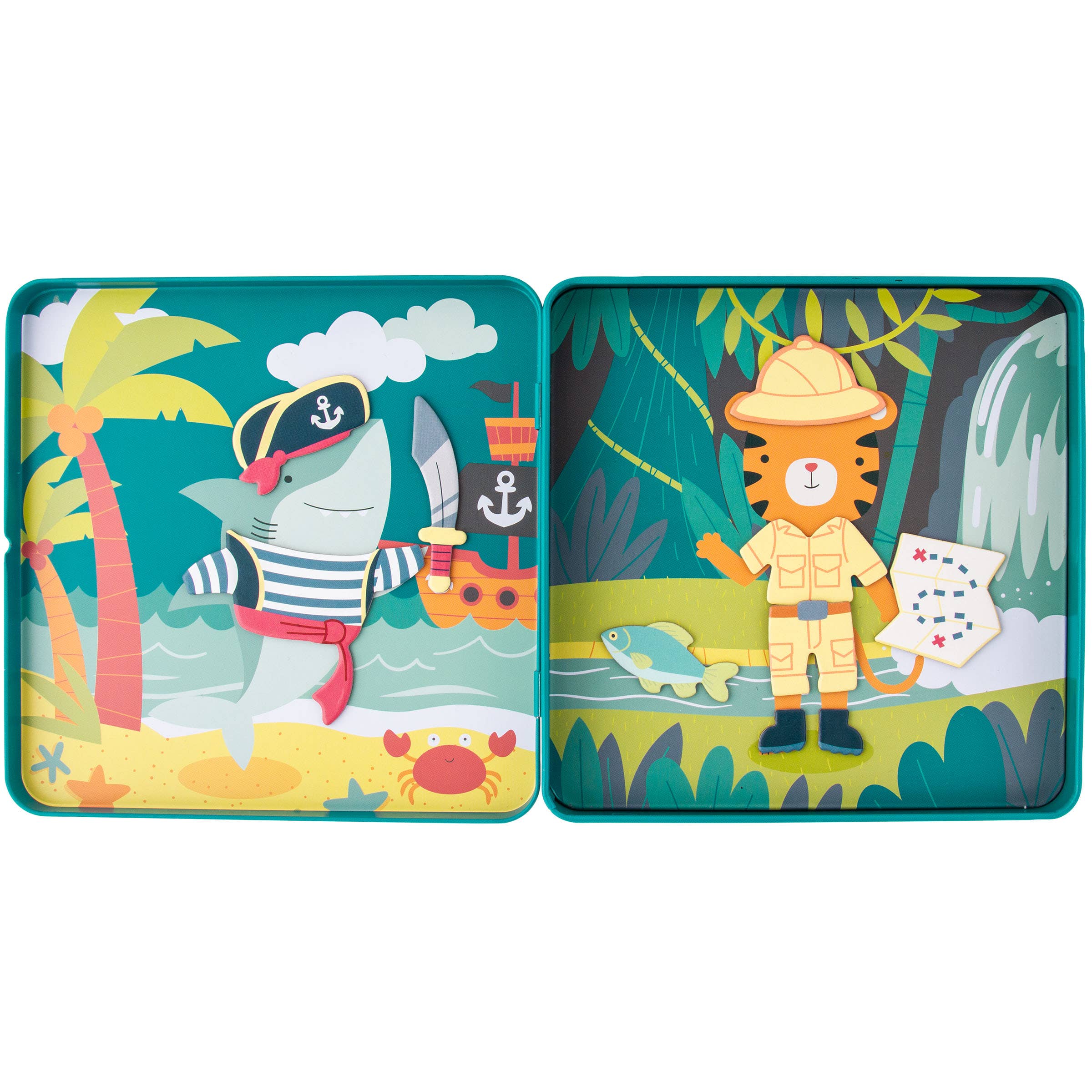 Stephen Joseph Gifts - Wholesale Toy Set - Kids - Travel Tin Magnetic Dress-Up14