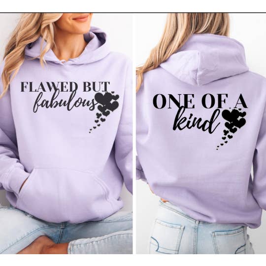 Flawed But Fabulous Hoodie for wholesale by Carolina Moon