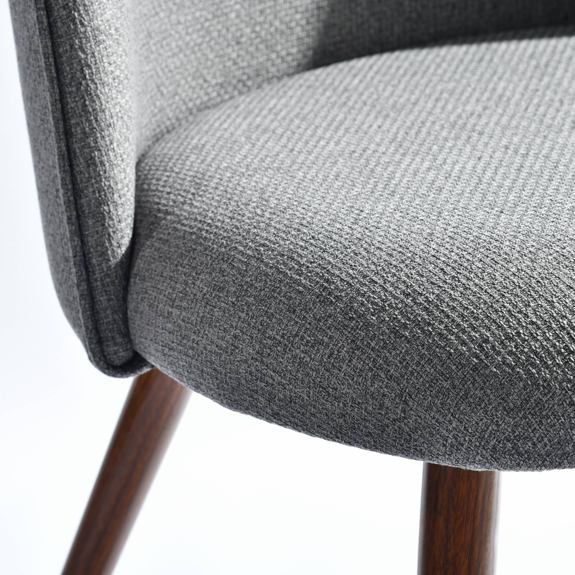 39F Inc. - Wholesale Patio Set - Modern Dining Set: Elegant Table with Four Grey Chairs6