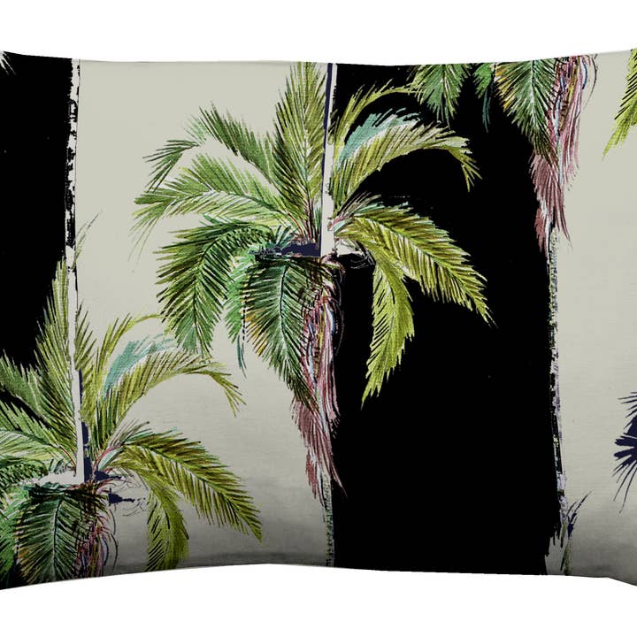 Palm Shadow Outdoor Cushion for wholesale by Lemon Made