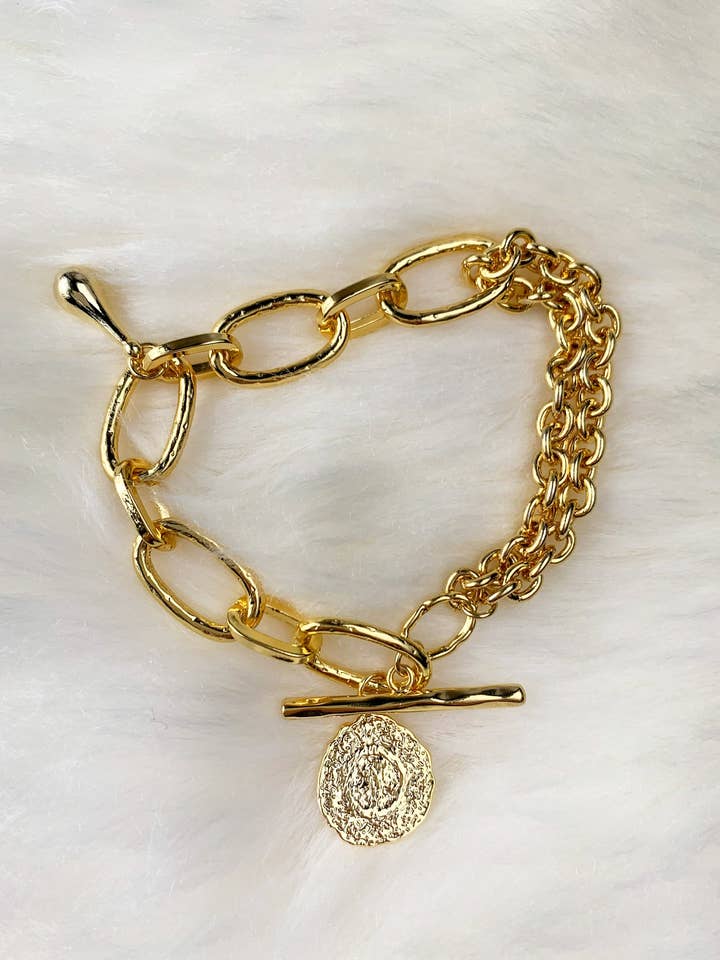 Dora Coin Bracelet for wholesale by Ripple Studio
