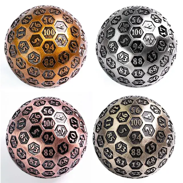 Cultivation Games - Venta al por mayor Dado - D100 de metal macizo de 45 mm0