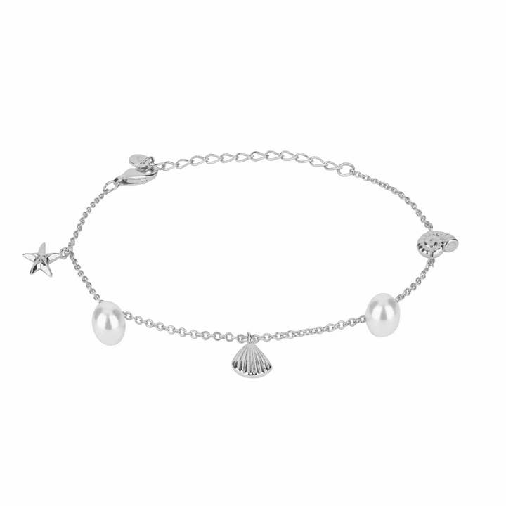 THE STARFISH ANKLET SILVER for wholesale by By Isabella grace