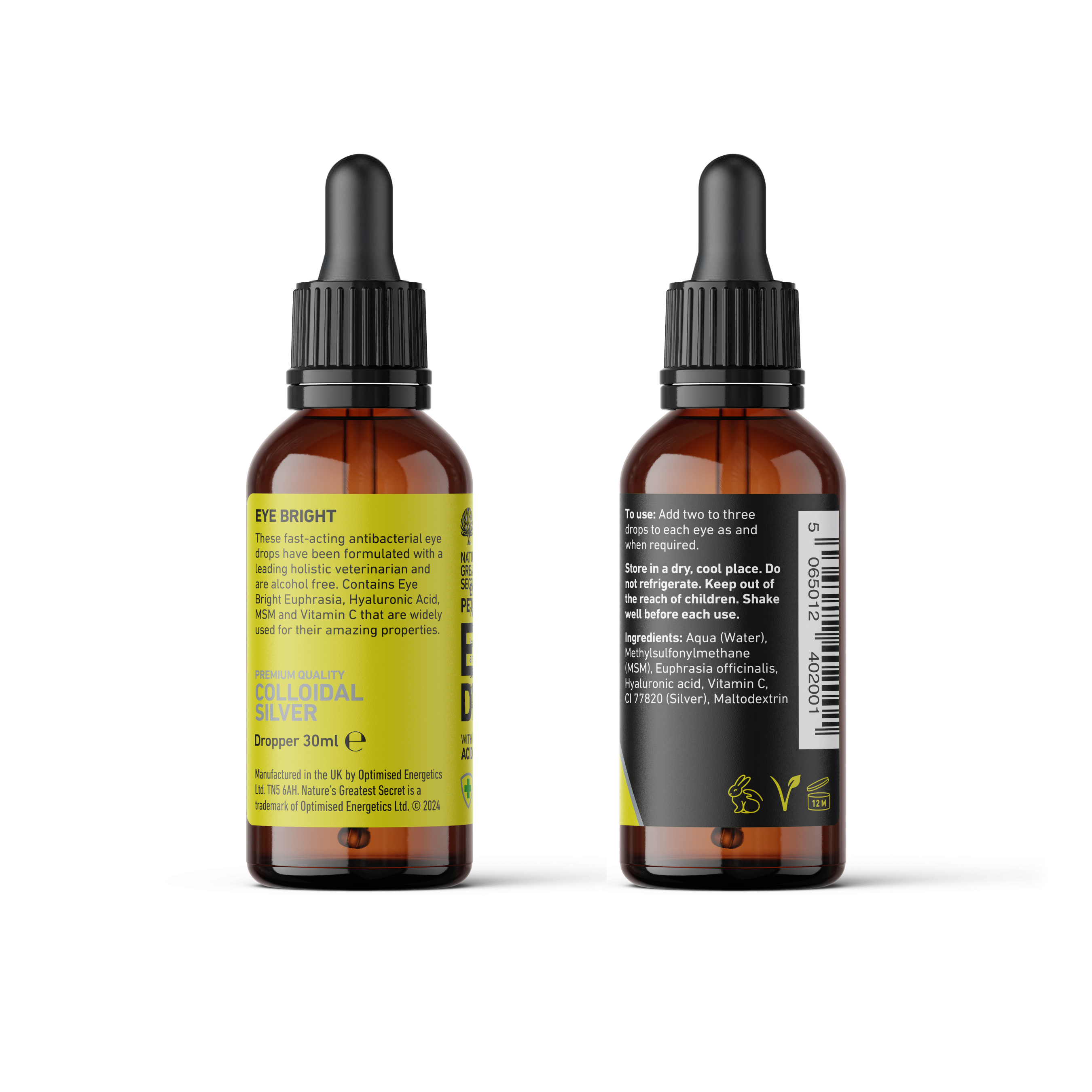 Natures Greatest Secret – wholesale Pet spray – Dog – NEW Natural Antibacterial Colloidal Silver Pets Eye Drops7