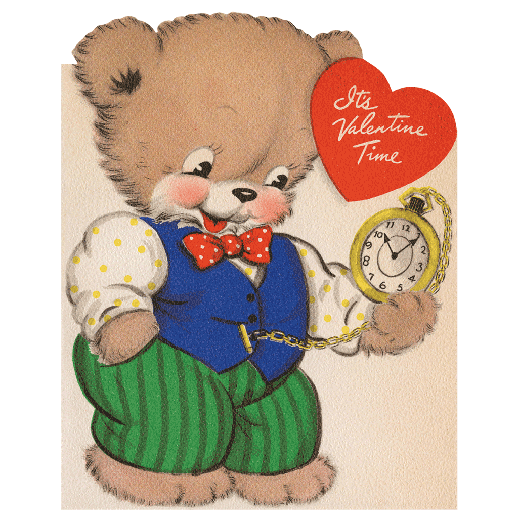 Laughing Elephant - Wholesale Valentine's Day Card - Retro Valentines - Valentines Packet2